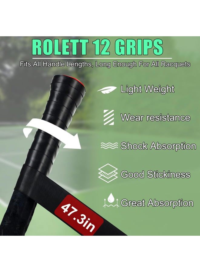 Rolett شريط قبضة مضرب التنس - Image 2