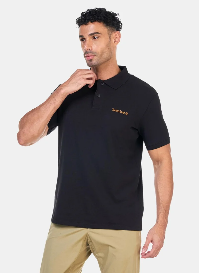 تمبرلاند Men's Small Logo Polo Shirt