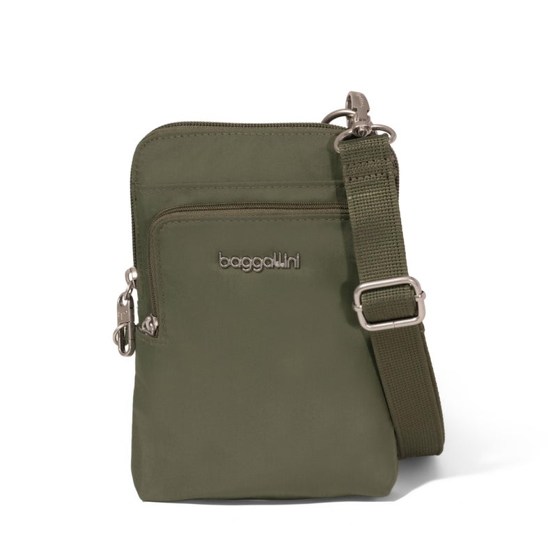 Baggallini Securtex Anti-theft Activity Crossbody Bag for Women - Small Purse Crossbody Handbag with Locking Zipper Pull - Image 1