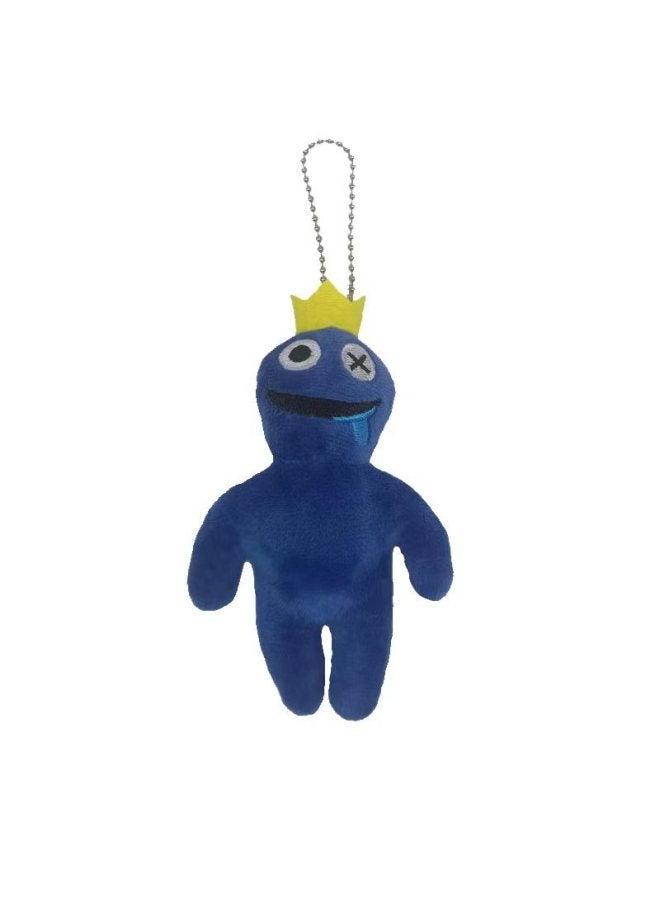 Roblox Rainbow Friends Rainbow Partner Plush Toy Little Blue Man 10cm Pendant-Specifications:10-Color:10cm Bead Chain  - Image 1