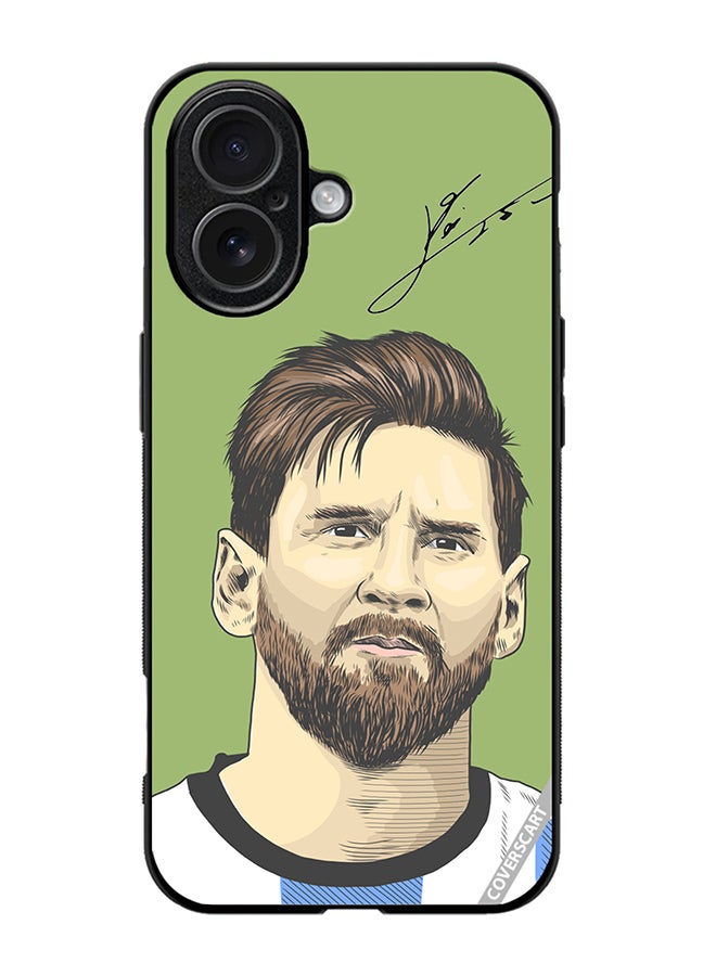 Protective Case Cover For Apple iPhone 17 Lionel Messi, An Argentine Design Multicolour