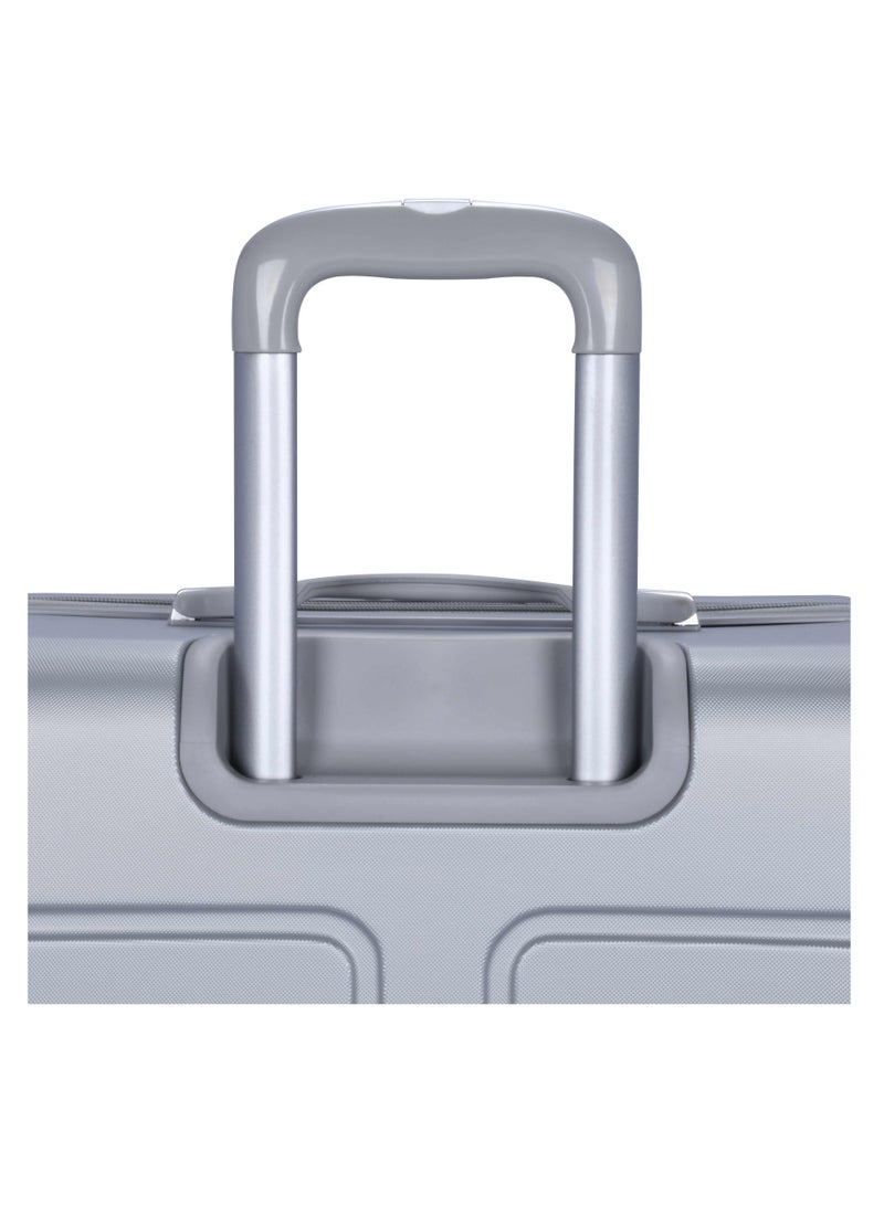 SENATOR Hard Case Travel Bag Large Luggage Trolley ABS Lightweight Suitcase with 4 Spinner Wheels A1012 Silver - Image 5