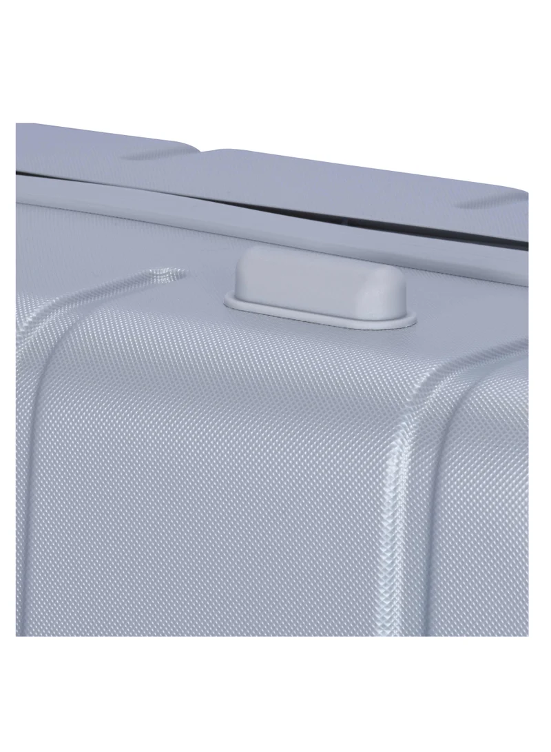 SENATOR Hard Case Travel Bag Large Luggage Trolley ABS Lightweight Suitcase with 4 Spinner Wheels A1012 Silver