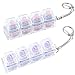 TYRIXKI 2 Pcs Keyboard Fidget Toy Loud Clicky Keyboard Fidget Keychain 4in1 Keyboard Decompression Button Finger Clicker Toys Button Stress Relief Fidget to Relief Stress - Image 2