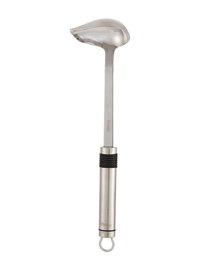 Prestige Eco Gravy ladle Stainless Steel With Rubbergrip Silver/Black 24x11cm - Image 2