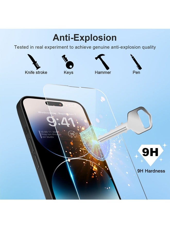 مجموعة من 2 واقي شاشة لهاتف Apple iPhone 14 Pro Max - Image 2