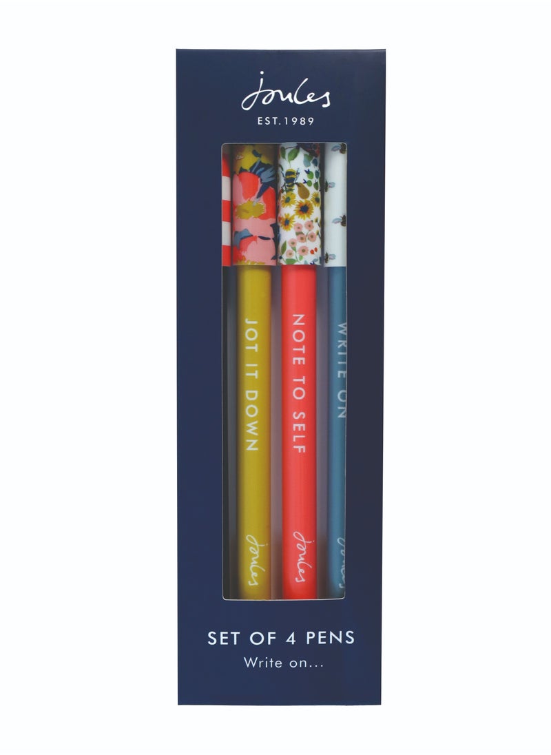 Colorful Pen Set of 4