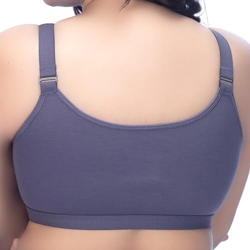 TRYLO Front OPEN-BRA-42-GREY-E-CUP - Image 3