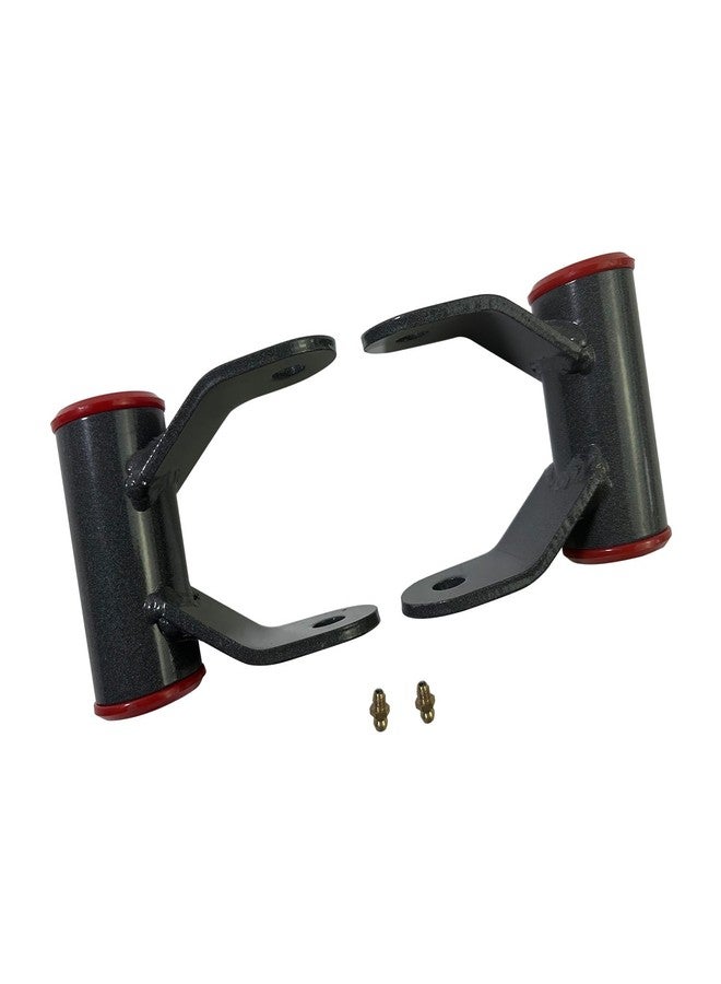 BST BSSP 2" Rear Drop shackles Shackle Kit Compatible with 2002 2003 2004 2005 2006 2007 2008 Dodge Ram 1500 4WD Lowering Shackles Drop Shackles Hangers - Image 2