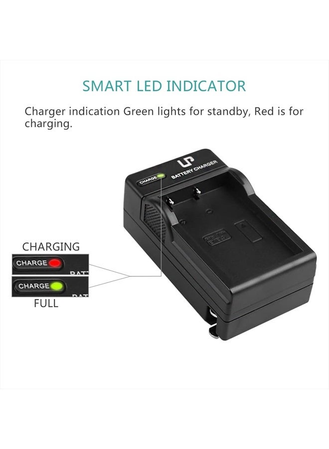 LP EN-EL9 Battery Charger, LP EN EL9a Charger Compatible with Nikon EN-EL9 EN EL9a Battery, Nikon D40, D40X, D60, D3000, D5000 Cameras, Replacement for MH-23 - Image 5
