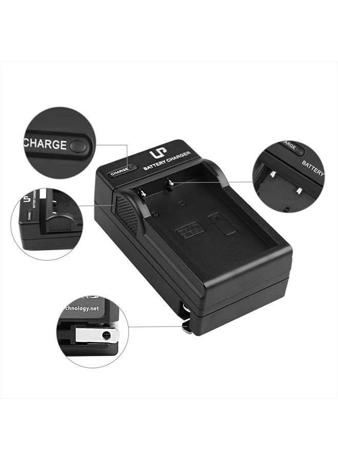 LP EN-EL9 Battery Charger, LP EN EL9a Charger Compatible with Nikon EN-EL9 EN EL9a Battery, Nikon D40, D40X, D60, D3000, D5000 Cameras, Replacement for MH-23 - Image 4