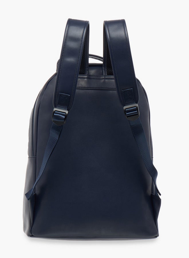 Lee Cooper Solid School Backpack with Adjustable Straps and Zip Closure - 32x16x41 cm  - Image 5