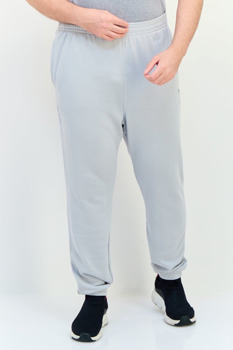 Reebok Men Sportswear Fit Outdoor Sweatpants, Light Grey  - Image 1
