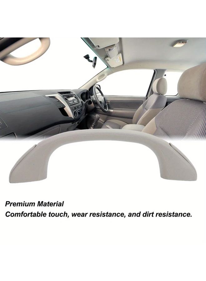 Beige Plastic Roof Handle For Hilux 2005 2015 OEM Replacement Wear Resistant - Image 1