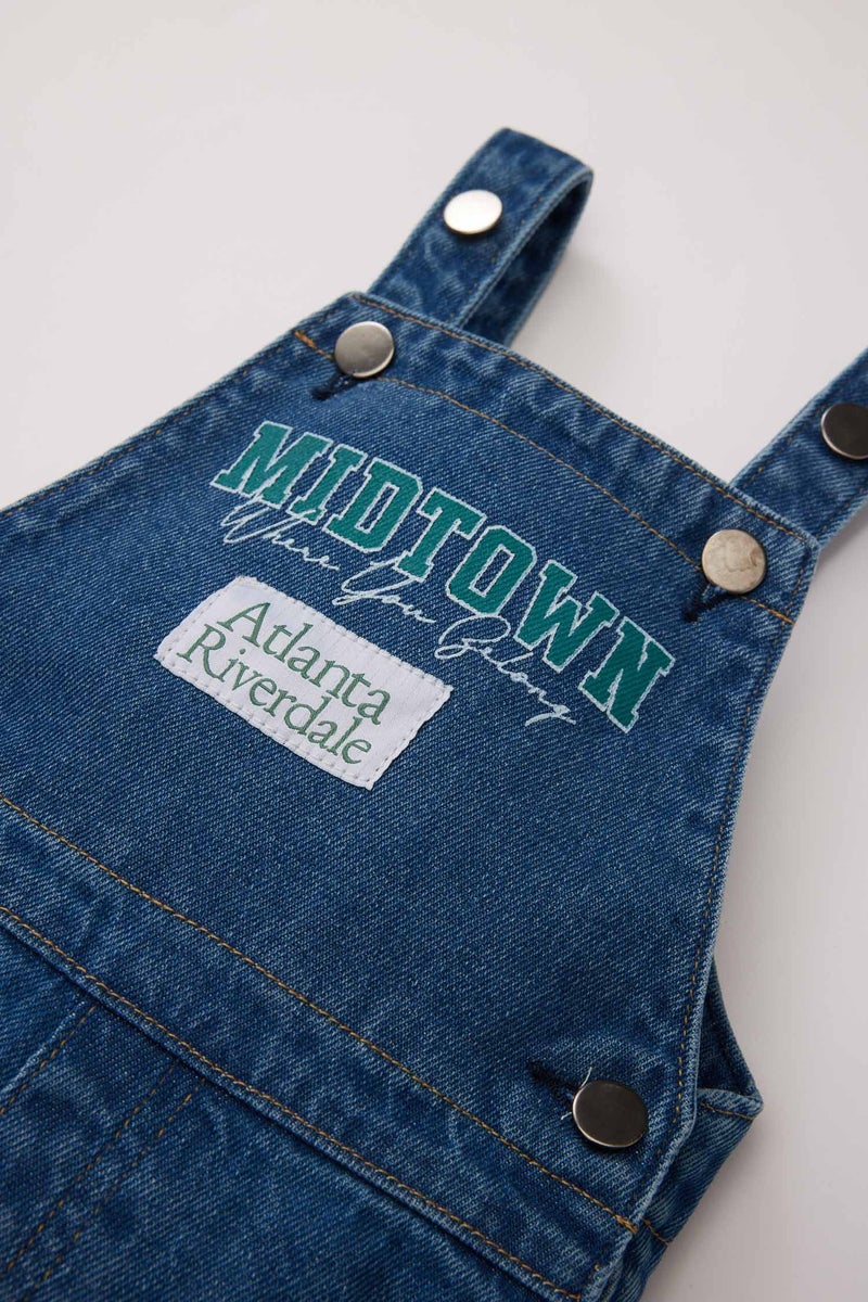 DeFacto Baby Boy Jean Jumpsuit  - Image 5