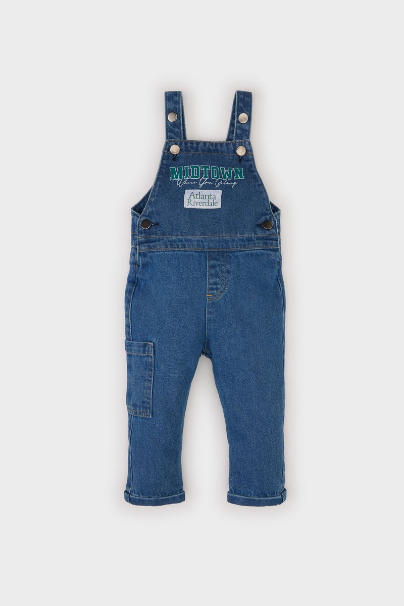 DeFacto Baby Boy Jean Jumpsuit  - Image 1