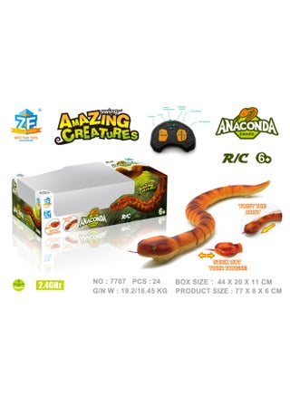 Hot-selling Infrared Remote Control Electric Lizard Simulation Snake Mouse Spider April Fool's Day Trick Animal Remote Control Toy-Color:2.4g Remote Control Big Snake 7707 - pzsku/Z0F7E7CD525205D3D57E8Z/45/1745424967/77fa0185-3be5-419f-8df4-b13366f6c3ae