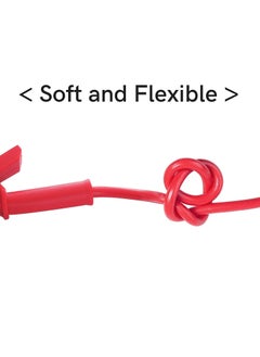 KASTWAVE Alligator Clips Test Leads, 5 Pcs Dual-Ended Crocodile Wire Cable with Insulators Clips Test Flexible Copper Cable for Electrical Testing 3.3ft/1m  - Image 3