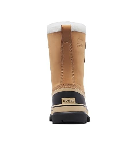 SOREL Men's Caribou Waterproof Boot - Buff - Size 12 - Image 3