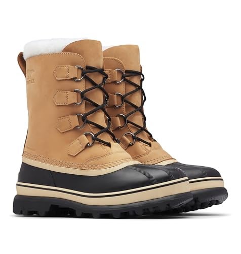 SOREL Men's Caribou Waterproof Boot - Buff - Size 12 - Image 5