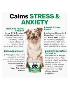 Calming Treats For Dogs Reduce Stress Fear Separation Anxiety Barking Hyperactivity Reactivity Aggression Travel Issues Relaxation without Drowsiness dogs - pzsku/Z0F7E8BAF6A6572DE8931Z/45/_/1738751355/13d0d4ee-d34c-4322-8fed-97cf7a5e726f