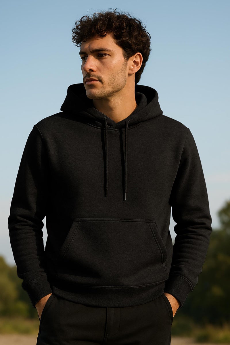 Andrew Scott Cotton Hoodie, Soft Midweight Fleece, Pullover Hooded Sweatshirt for Men - Multi Packs - Image 2