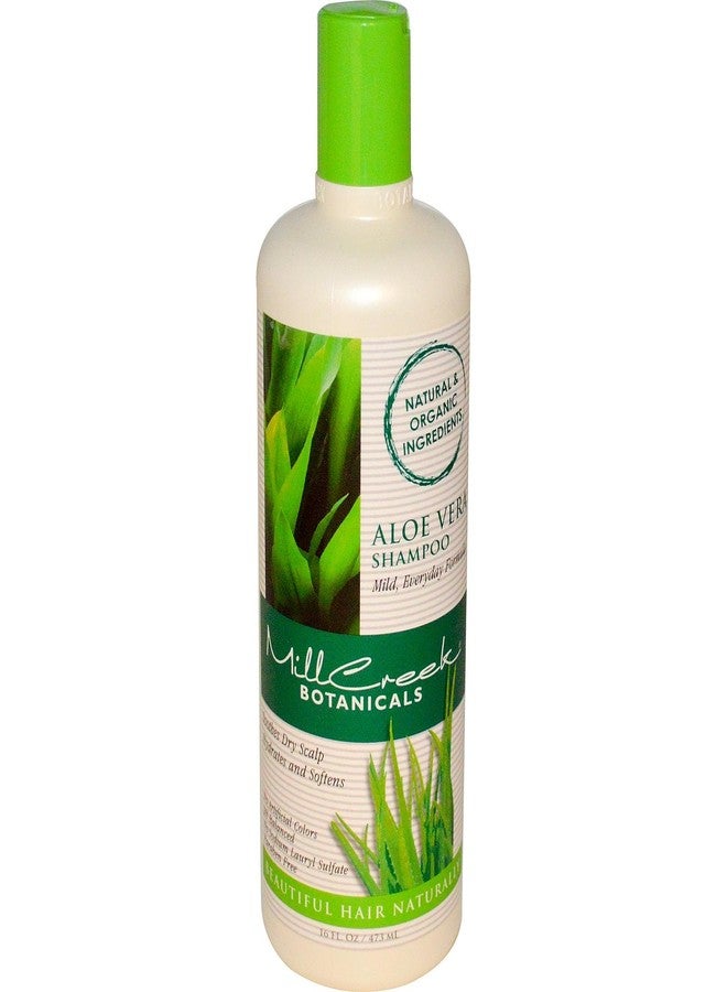 Mill Creek Botanicals - Aloe Vera Shampoo Mild, Everyday Formula - 16 oz. - Image 1
