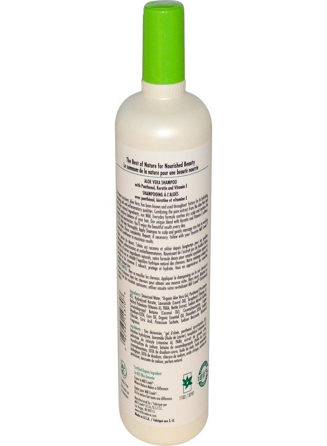 Mill Creek Botanicals - Aloe Vera Shampoo Mild, Everyday Formula - 16 oz. - Image 2