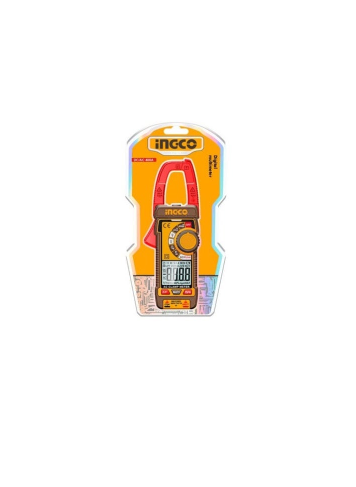 INGCO Digital Clamp Meter, 400A AC/DC, True RMS, 4000 Counts, LCD Backlit Display, Auto Shutdown, Model : DCM62002  - Image 3