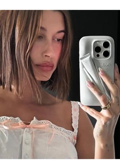 rhode iPhone 14 Pro Max Silicone Lip Holder for Cell Phone, Lip Gloss Adhesive Sleeve Case for iPhone 14 Pro Max, Lip Holder Stick-on Phone Cover for iPhone 14 Pro Max 6.7 inch（Espresso）  - Image 3