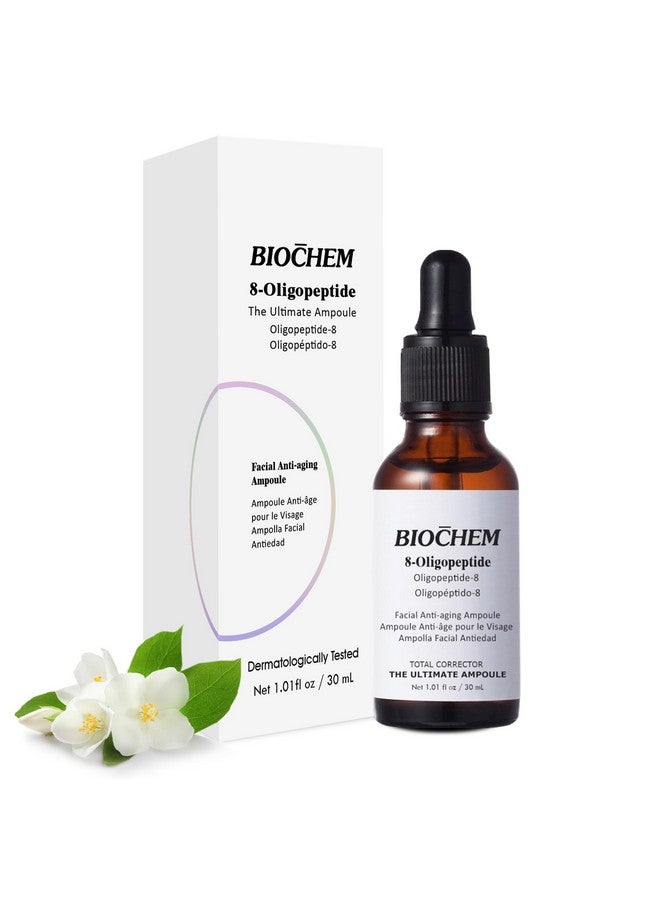 Biochem 8Oligopeptide Facial Antiaging Ampoule 1.01 Fl. Oz / 30 Ml Wrinkle Reduction & Skin Firming Ampoule For Hydrating & Lifting - Image 2