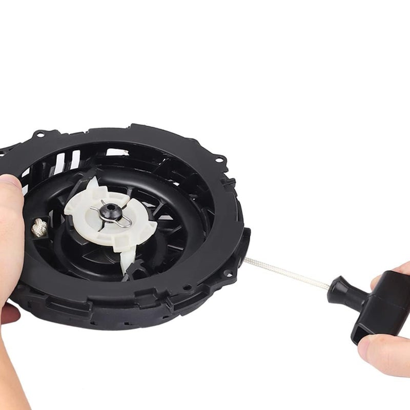 Harbot 593959 مشغل ارتداد متوافق مع تروي-بيلت TB110 TB200 140CC 150CC قطع غيار جزازة العشب كرافتسمان M110 M115 بريس ستراتو 591139 595355 590588 مجموعة بدء السحب - Image 3