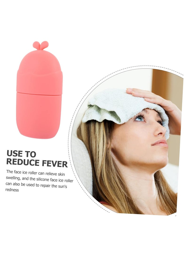 Ice Roller for Face, Beauty Facial Massage, Glow Cube for Face, Skin Care Tools for Eye Wrinkles, Ainkcne Puffiness Relief (Pink) - Image 4