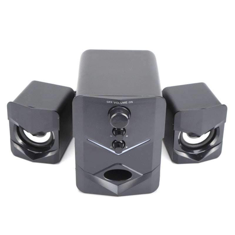 Wired Desktop Subwoofer 3W High-Power Output With 3-Inch Bass Speaker - Stereo Surround Sound Multimedia Computer Laptop Audio for Home Office - Image 2