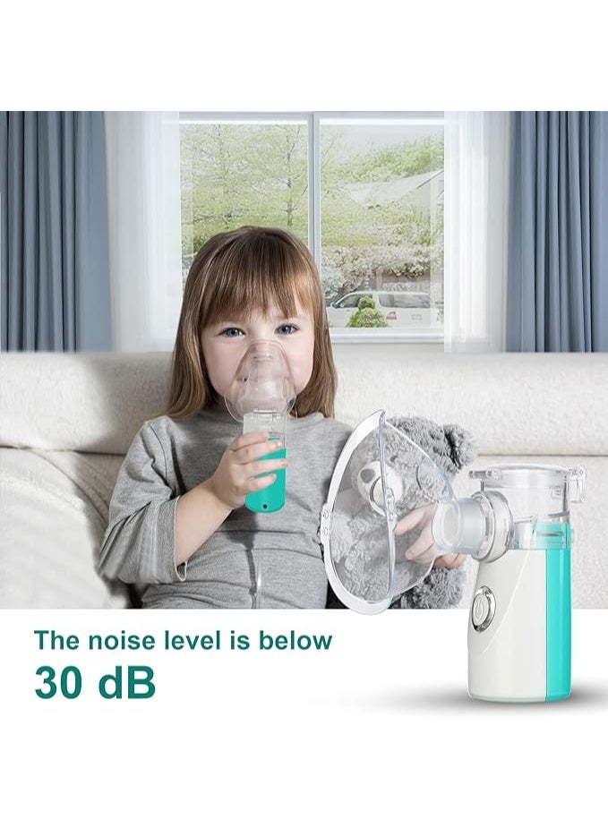 جهاز الأيروسول الصامت المحمول - فعال وسهل الاستخدام - هادئ ومثالي للكبار والأطفال - جودة عالية للاستخدام اليومي - Image 3