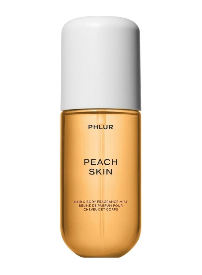 PHLUR Peach Skin Hair & Body Fragrance Mist – Soft Peachy Skin Scent, 89 mL - Image 1