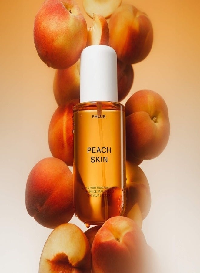 PHLUR Peach Skin Hair & Body Fragrance Mist – Soft Peachy Skin Scent, 89 mL - Image 4
