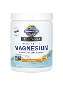 Garden of Life Garden of Life, Dr. Formulated, Whole Food Magnesium, Orange, 14.8 oz (419.5 g)  - Image 1