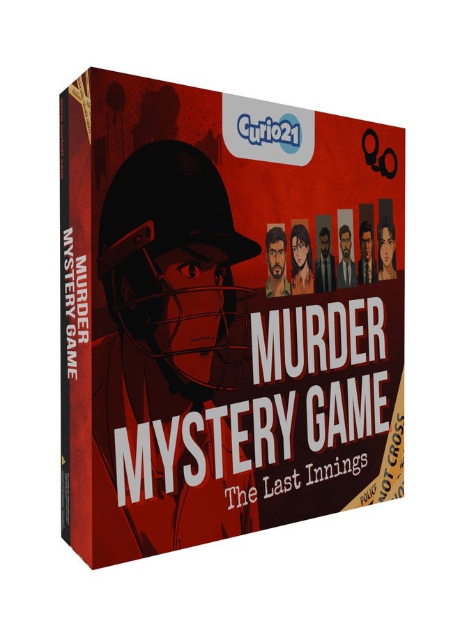 Curio21 Murder Mystery Board Game – The Last Innings | Unsolved Crime Cases | Investigation & Detective Game | Fun Party Game for Adults | 2–5 Players | Cricket Theme - Image 5
