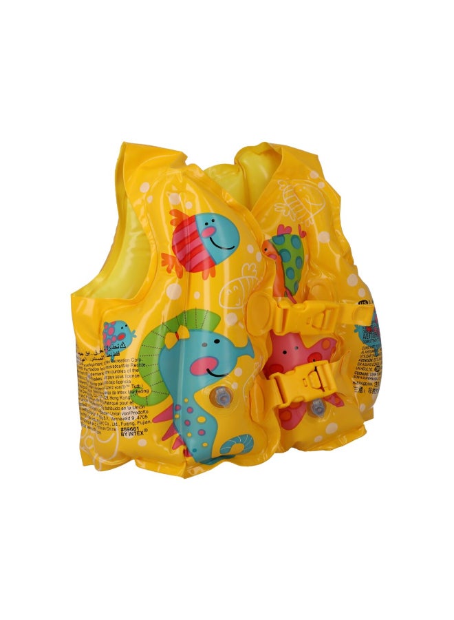 INTEX Tropical Buddies Starfish Inflatable Swim Vest Multicolor 15.5 x 2 x 12 cm 59661 - Image 3