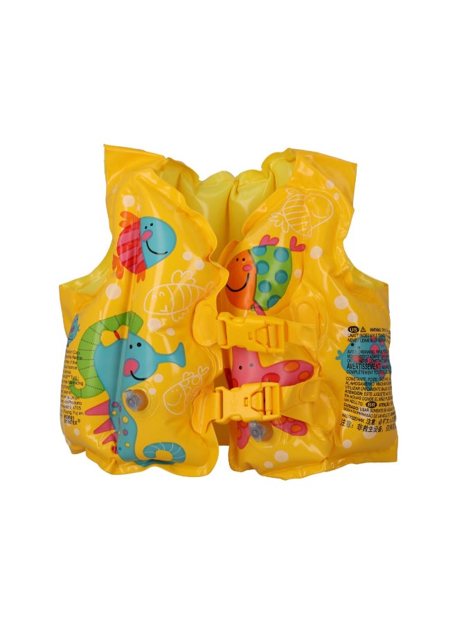 INTEX Tropical Buddies Starfish Inflatable Swim Vest Multicolor 15.5 x 2 x 12 cm 59661 - Image 1
