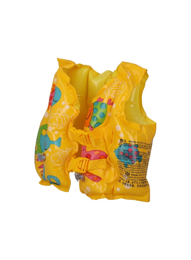 INTEX Tropical Buddies Starfish Inflatable Swim Vest Multicolor 15.5 x 2 x 12 cm 59661 - Image 2