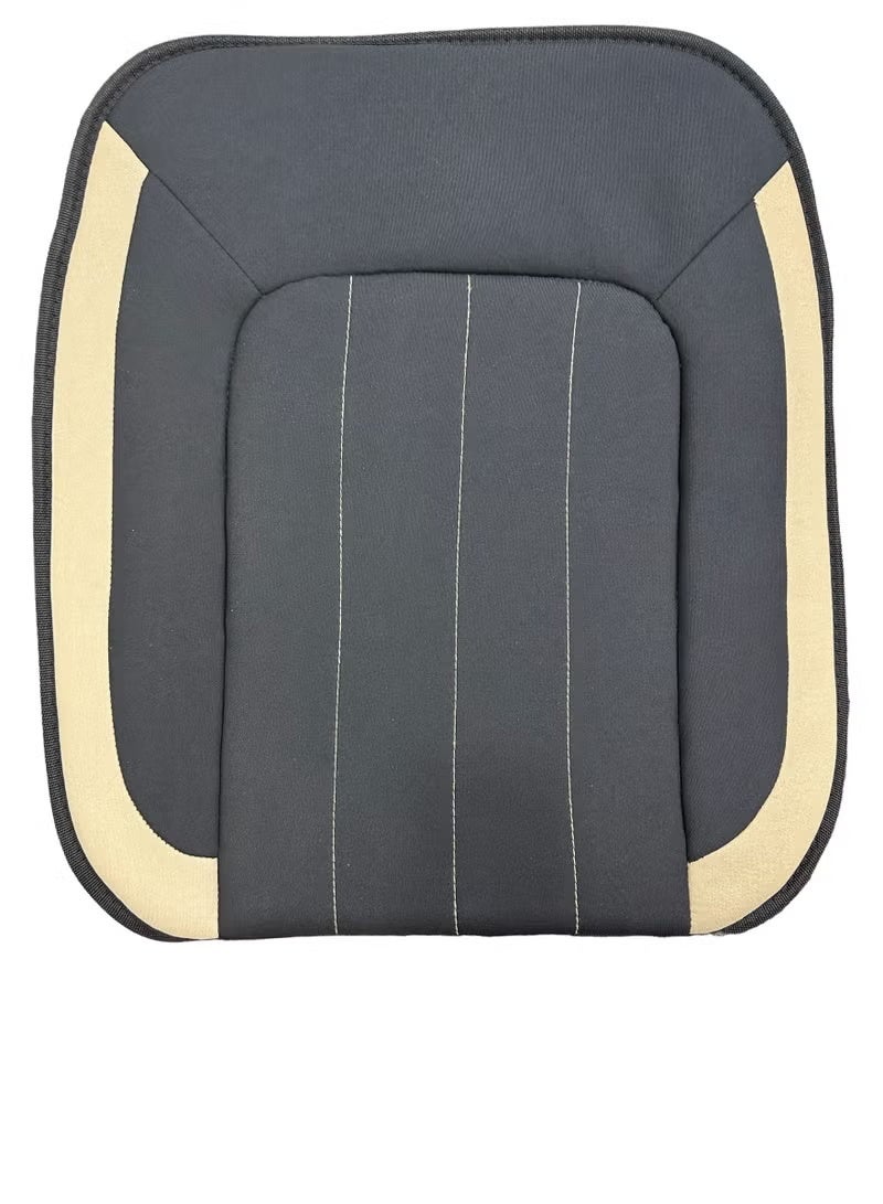 3 اكس ار وسادة مقعد 3xr بيج أسود - Image 3