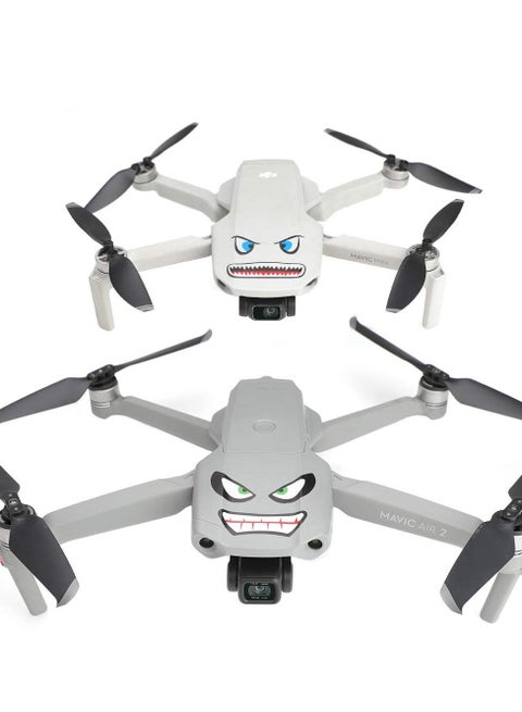 Y&D Styles Set of Expression Sticker Drone Decal Facial Skin