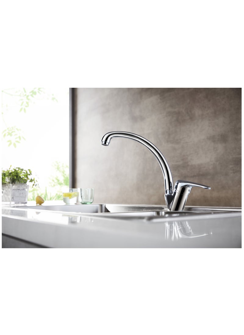 HESANIT HESANIT Astra Kitchen Faucet Single Lever Deck Mounted Chrome - 54626A  - Image 2