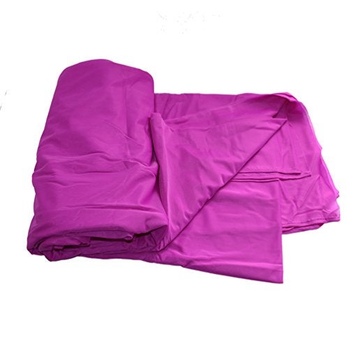Wellsem Deluxe Yoga Swing - 5.5 Yard L x 3 Yard W Aerial Hammock Silk Fabric for Bodybuilding (5mx2.8m) (Violet) - Image 5
