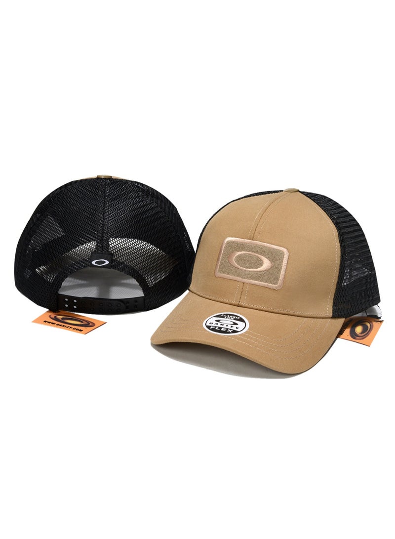 Oakley Khaki and Black Trucker Cap