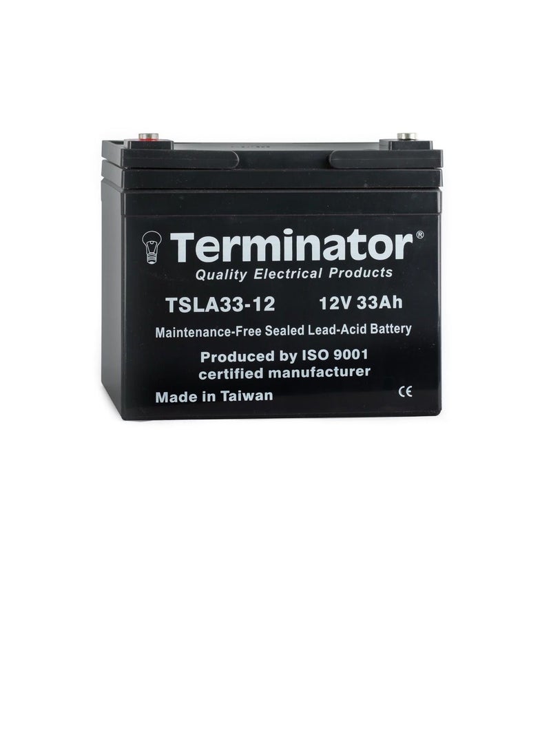 Terminator Terminator Sealed Lead Acid Battery 12V-33Ah TSLA 33-12  - Image 2