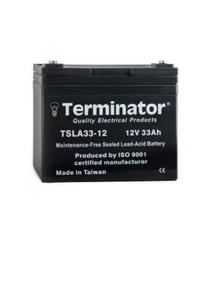 ترمينيتور بطارية حمض الرصاص المختومة من Terminator 12V-33Ah TSLA 33-12  - Image 1