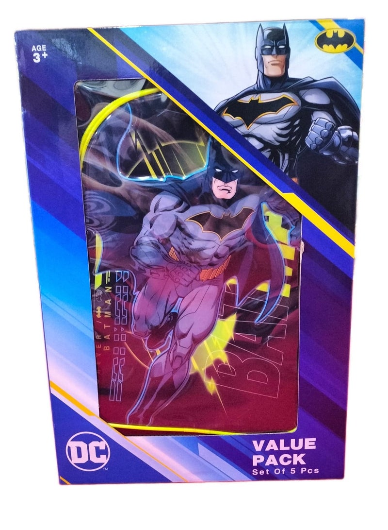 DC Batman DC Batman Trolley Bag 16 inch - 5 in 1 Value Pack  - Image 5